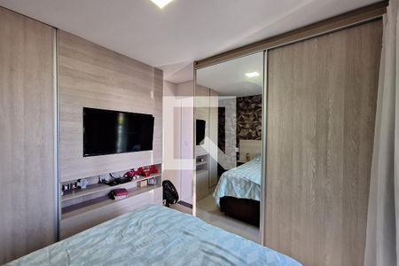 Suíte  de apartamento à venda com 4 quartos, 152m² em Vila Boa Vista, Santo André