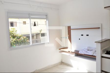 Detalhe - Sala e Sala de Jantar de apartamento para alugar com 2 quartos, 32m² em Piqueri, São Paulo