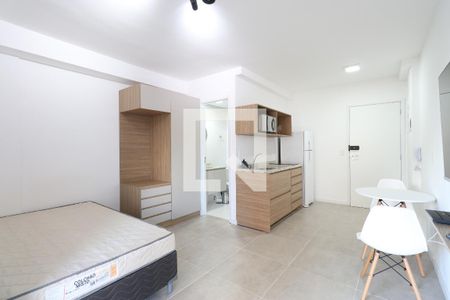 Sala/Quarto/Cozinha de apartamento para alugar com 1 quarto, 27m² em Vila Anglo Brasileira, São Paulo