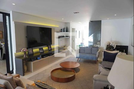 Sala de Estar de casa de condomínio para alugar com 3 quartos, 300m² em Tamboré, Santana de Parnaíba