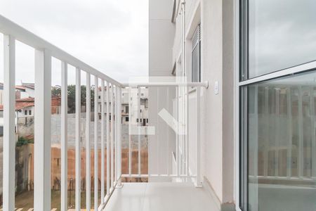 Varanda da Sala de apartamento para alugar com 2 quartos, 46m² em Vila Nova Aparecida, Mogi das Cruzes