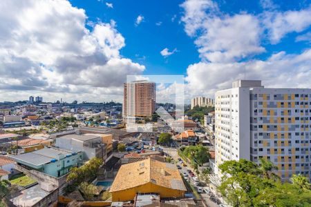 Vista da sala  de apartamento à venda com 2 quartos, 52m² em Centro, Diadema