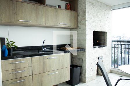 Varanda Gourmet de apartamento para alugar com 4 quartos, 229m² em Cidade Monções, São Paulo