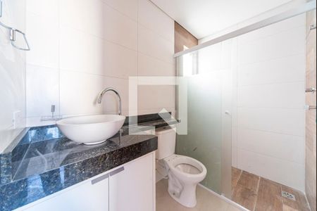Banheiro  de apartamento para alugar com 2 quartos, 85m² em Vila Alice, Santo André