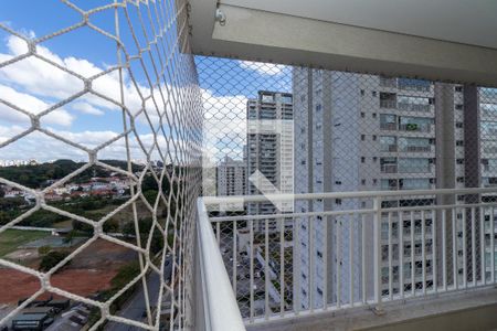 Varanda da Sala de apartamento para alugar com 1 quarto, 62m² em Vila Anastácio, São Paulo