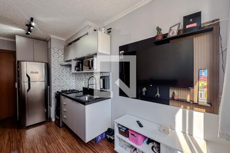Sala de apartamento para alugar com 1 quarto, 24m² em Belenzinho, São Paulo