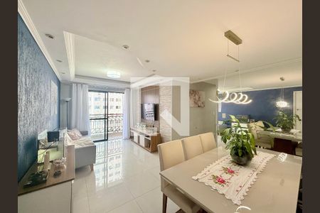 Sala de apartamento à venda com 2 quartos, 68m² em Jardim Promissao, São Paulo
