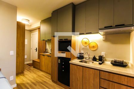 Sala/Cozinha de kitnet/studio para alugar com 1 quarto, 30m² em Alto da Mooca, São Paulo