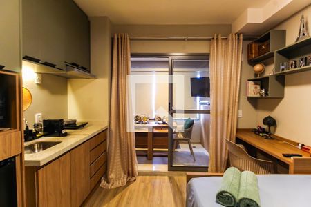 Sala/Quarto de kitnet/studio para alugar com 1 quarto, 30m² em Alto da Mooca, São Paulo