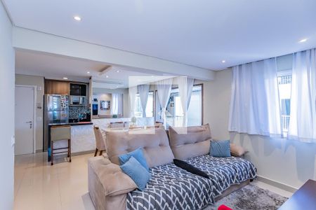 Sala de apartamento para alugar com 2 quartos, 70m² em Moinho Velho, São Paulo