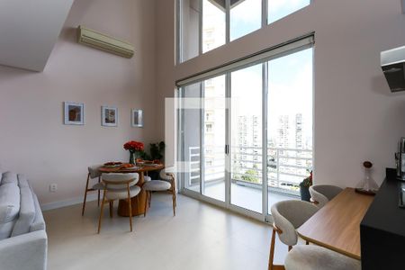 Sala  de kitnet/studio à venda com 1 quarto, 85m² em Morumbi, São Paulo