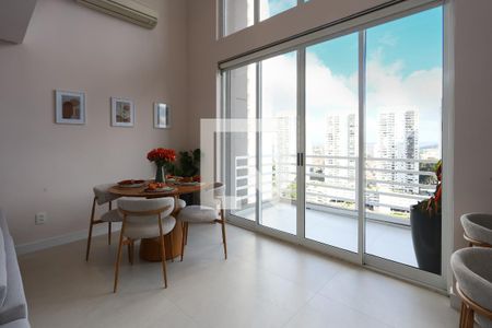 Sala  de kitnet/studio à venda com 1 quarto, 85m² em Morumbi, São Paulo