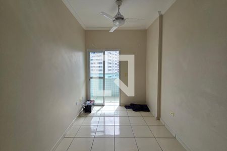 Sala de apartamento para alugar com 1 quarto, 40m² em Boqueirão, Praia Grande