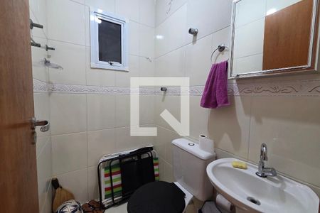 Lavabo de apartamento para alugar com 1 quarto, 40m² em Boqueirão, Praia Grande