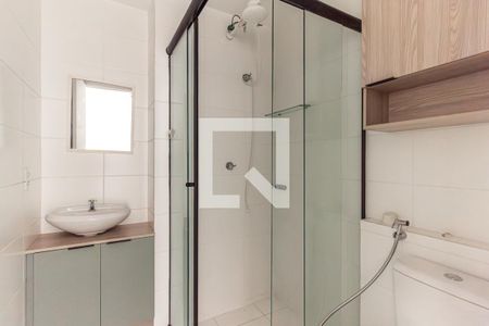 Banheiro de apartamento à venda com 1 quarto, 25m² em Vila Buarque, São Paulo