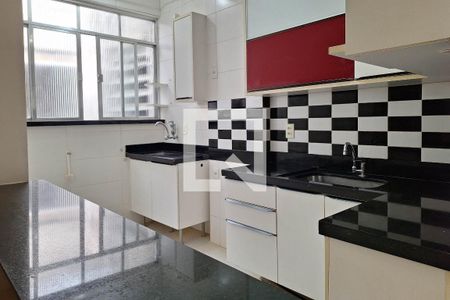 Cozinha de apartamento à venda com 1 quarto, 50m² em São Francisco, Niterói
