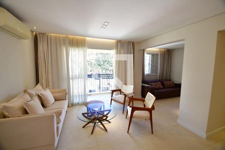 Sala de apartamento para alugar com 3 quartos, 106m² em Cambuí, Campinas