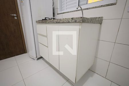 Cozinha, Sala e Quarto de apartamento para alugar com 1 quarto, 15m² em Vila Sao Pedro, Santo André