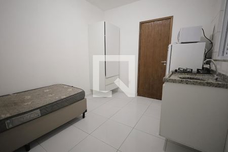 Cozinha, Sala e Quarto de apartamento para alugar com 1 quarto, 15m² em Vila Sao Pedro, Santo André