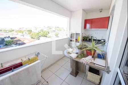 Varanda da Sala de apartamento para alugar com 2 quartos, 60m² em Parque Residencial Bom Conselho, Taubaté