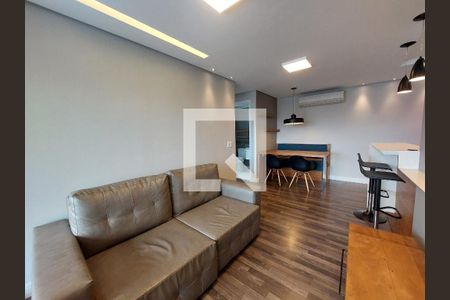 Sala de apartamento à venda com 2 quartos, 67m² em Brooklin, São Paulo