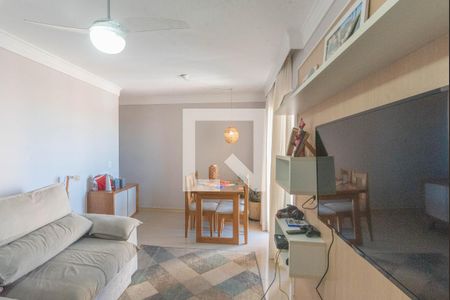 Sala de apartamento à venda com 3 quartos, 68m² em Loteamento Parque São Martinho, Campinas