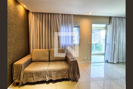 Sala de apartamento para alugar com 2 quartos, 74m² em Santo Amaro, São Paulo