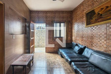 Sala de casa para alugar com 2 quartos, 120m² em Guilhermina, Praia Grande