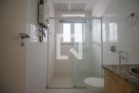 Banheiro de apartamento à venda com 1 quarto, 46m² em Grajaú, Rio de Janeiro