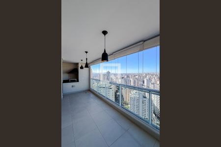 Varanda da Sala de apartamento para alugar com 2 quartos, 74m² em Aclimação, São Paulo