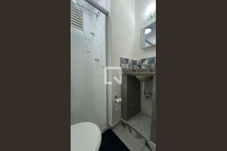 Banheiro de apartamento para alugar com 1 quarto, 29m² em Santo Amaro, São Paulo