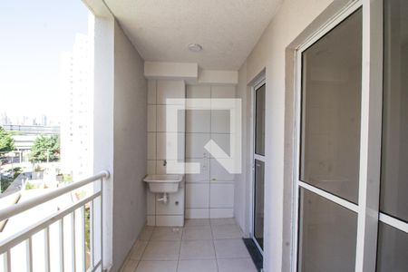 Sacada de apartamento para alugar com 2 quartos, 41m² em Várzea da Barra Funda, São Paulo
