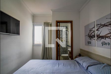 Quarto Suíte de apartamento à venda com 2 quartos, 94m² em Parque das Nações, Santo André