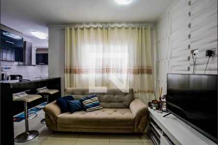 Sala de apartamento à venda com 2 quartos, 94m² em Parque das Nações, Santo André