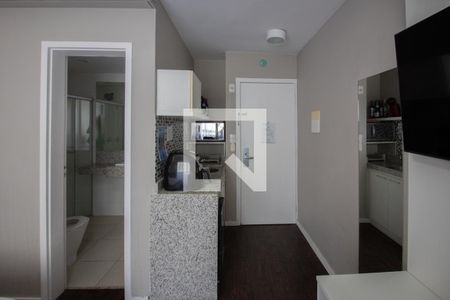 Cozinha de apartamento à venda com 1 quarto, 30m² em São Luiz, Belo Horizonte
