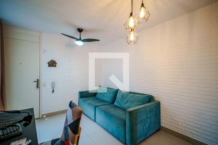 Sala de apartamento à venda com 1 quarto, 43m² em Parque Ipe, São Paulo