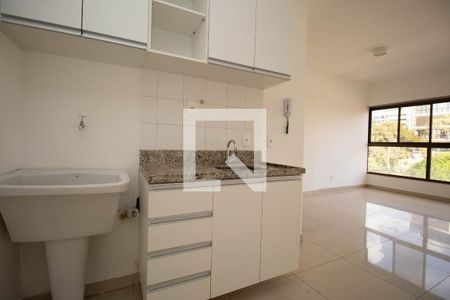 Cozinha e Área de Serviço de kitnet/studio para alugar com 1 quarto, 32m² em Sqnw, Brasília