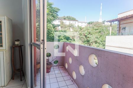 Varanda da Sala 1 de apartamento à venda com 3 quartos, 168m² em São Lucas, Belo Horizonte