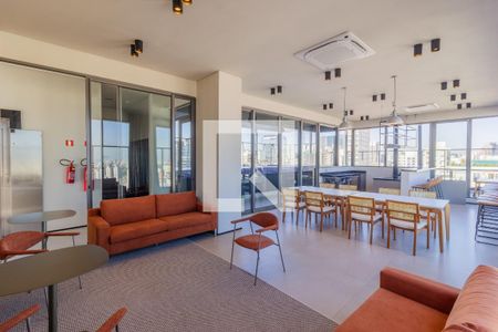 Área comum - Salão de festas de kitnet/studio para alugar com 1 quarto, 25m² em Jardim Paulista, São Paulo