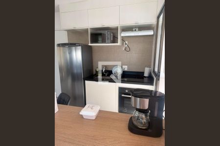 Cozinha de apartamento para alugar com 1 quarto, 46m² em Vila Mariana, São Paulo