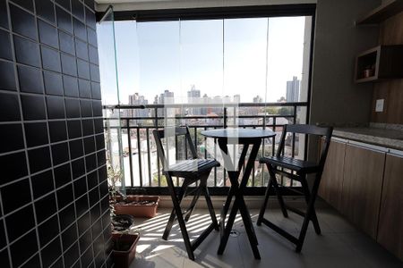 Sacada de apartamento para alugar com 3 quartos, 77m² em Vila Scarpelli, Santo André