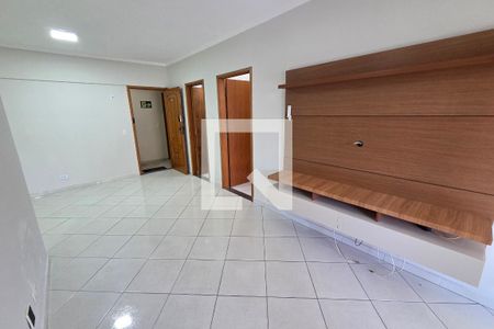 Sala de apartamento para alugar com 1 quarto, 60m² em Aviação, Praia Grande