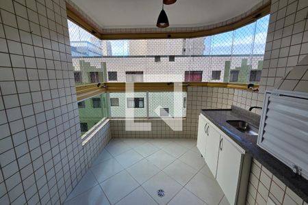 Varanda de apartamento para alugar com 1 quarto, 60m² em Aviação, Praia Grande