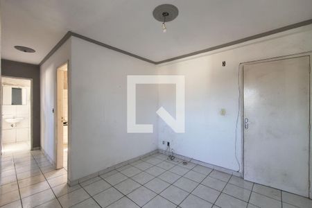 Sala de apartamento para alugar com 2 quartos, 54m² em Princesa, Praia Grande