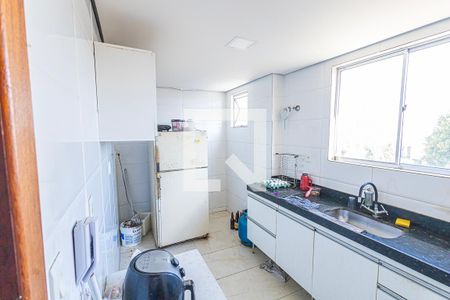 Cozinha de apartamento à venda com 3 quartos, 163m² em Planalto, Belo Horizonte