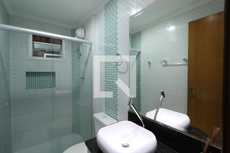 Banheiro de apartamento para alugar com 3 quartos, 90m² em Nova Gerti, São Caetano do Sul