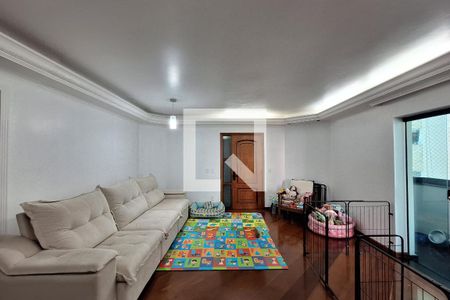 Sala de apartamento à venda com 4 quartos, 154m² em Jardim Bela Vista, Santo André