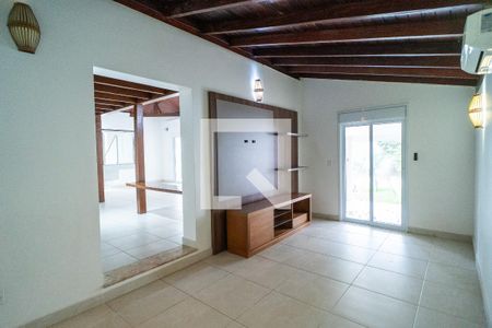 Sala de TV de casa de condomínio para alugar com 4 quartos, 498m² em Mont Blanc, Votorantim