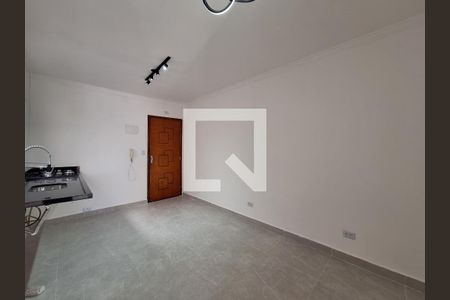 Sala/Cozinha de apartamento à venda com 2 quartos, 74m² em Jardim Alvorada, Santo André