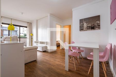 Sala/Cozinha de apartamento para alugar com 1 quarto, 40m² em Jardim Paulista, São Paulo
